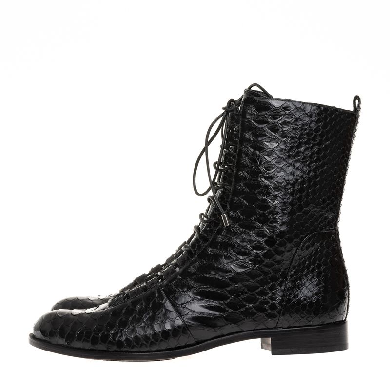 Coturno-Alexandre-Birman-Python-Preto