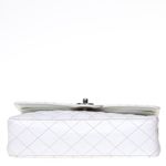 Bolsa-Chanel-Classica-Double-Flap-Caviar-Branco