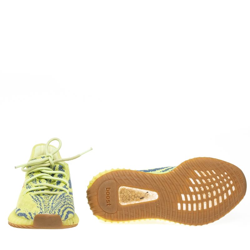 Tenis-Adidas-Yeezy-Boost-Verde-Neon
