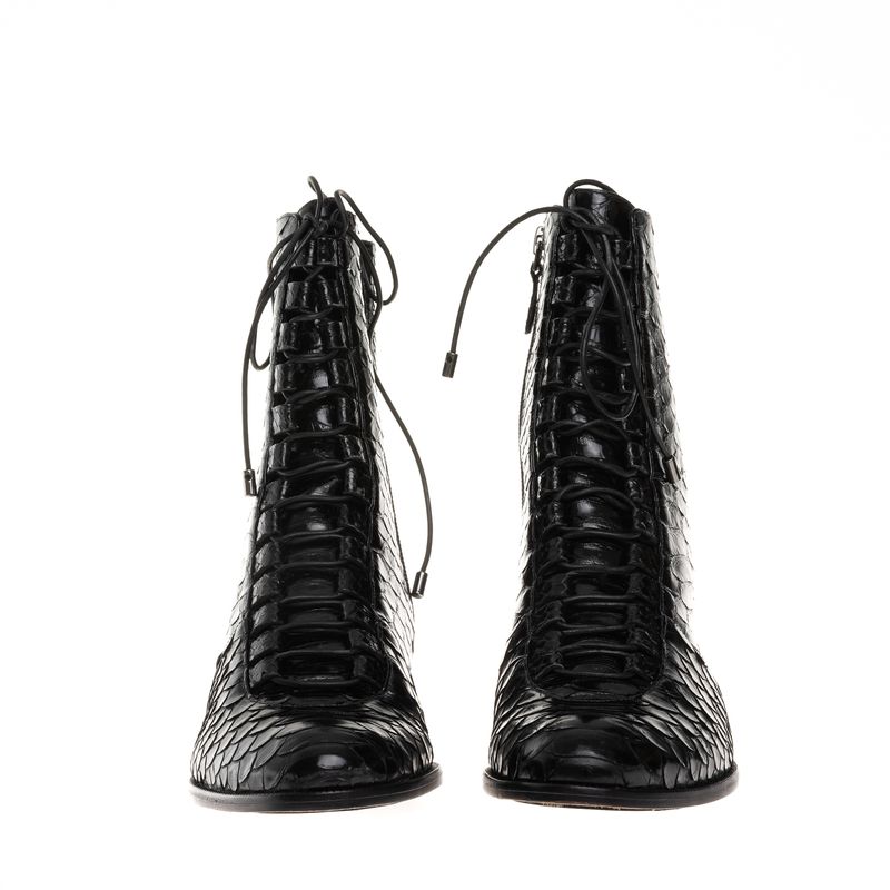 Coturno-Alexandre-Birman-Python-Preto
