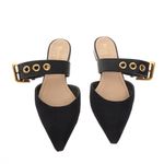 Flat-Mule-Christian-Dior-Preta