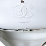 Bolsa-Chanel-Classica-Double-Flap-Caviar-Branco