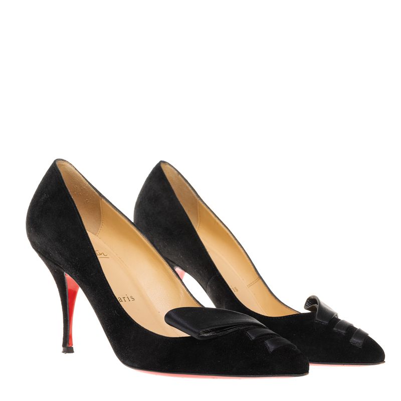 67176-Scarpin-Christian-Louboutin-Camurca-Preto-verso