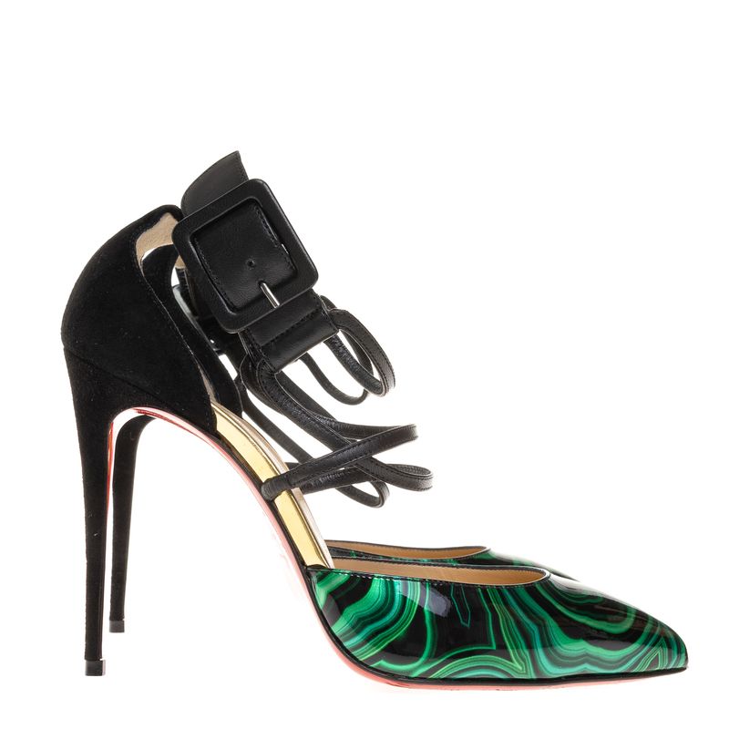 67178-Scarpin-Christian-Louboutin-Verniz-Malaquita-e-Couro-Preto-1