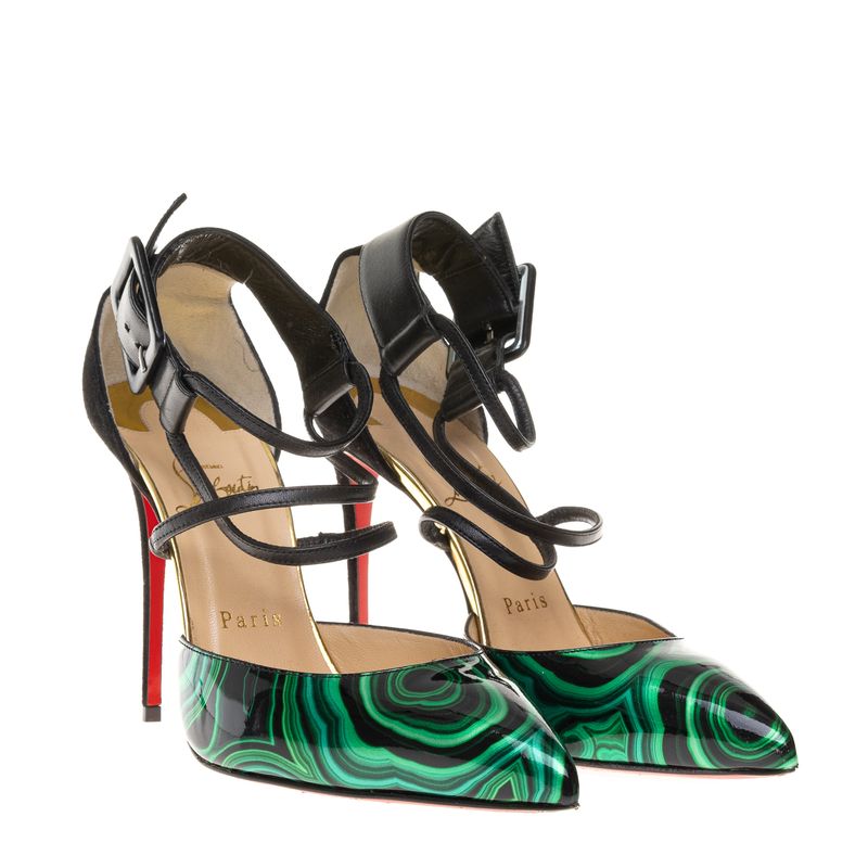 67178-Scarpin-Christian-Louboutin-Verniz-Malaquita-e-Couro-Preto-verso