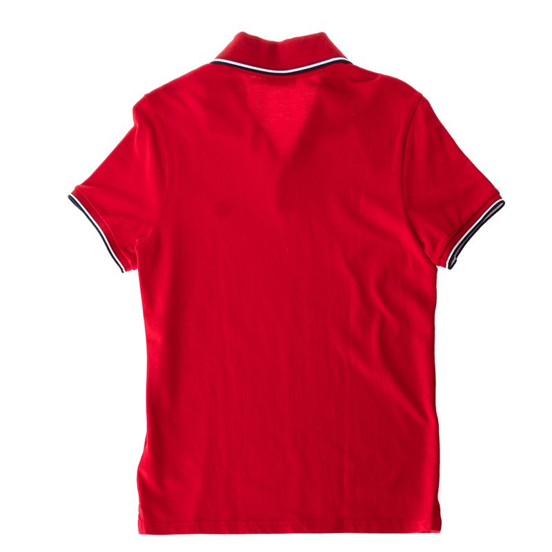 Blusa-Polo-Moncler-Infantil-Vermelha