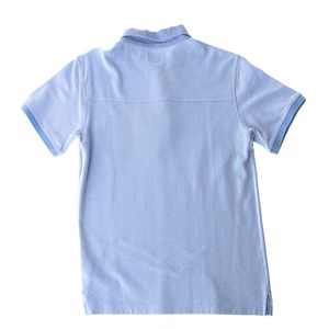 Blusa Polo Armani Infantil Azul Claro
