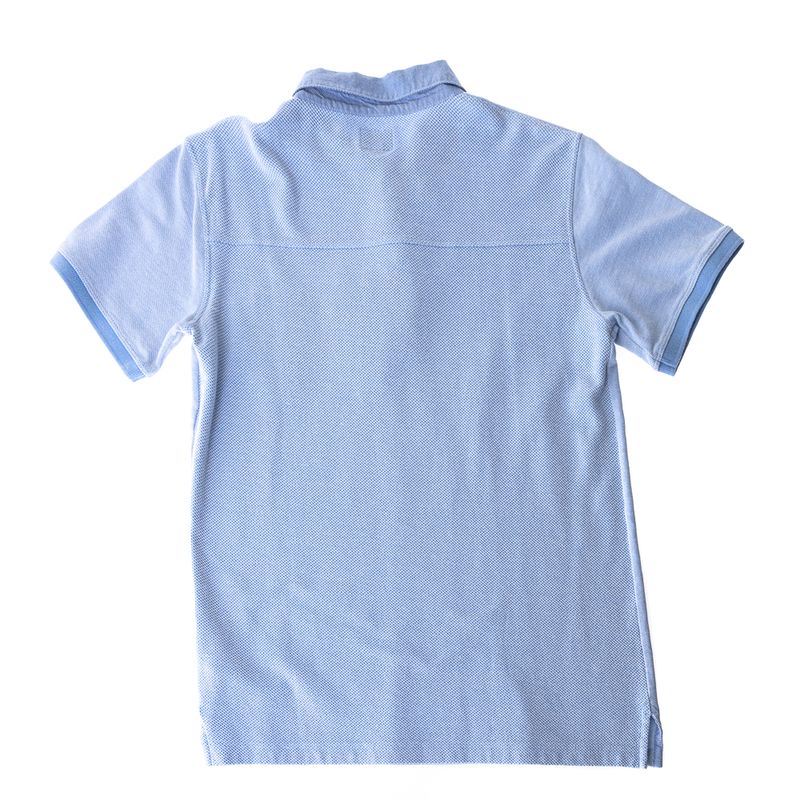 Blusa-Polo-Armani-Infantil-Azul-Claro