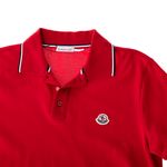 Blusa-Polo-Moncler-Infantil-Vermelha