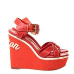 Sandalia-Anabela-Louis-Vuitton-Couro-Vermelho