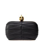 Clutch-Alexander-McQueen-Couro-Preto