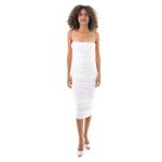 Vestido-Branco-Tule-Drapeado