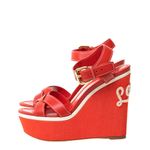 Sandalia-Anabela-Louis-Vuitton-Couro-Vermelho