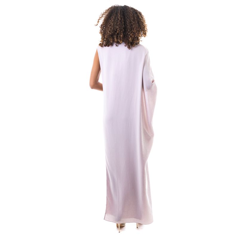 Vestido-Longo-Assimetrico-Rosa-Claro