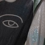 Vestido-Longo-Cinza-Estampado-Lua-e-Estrelas