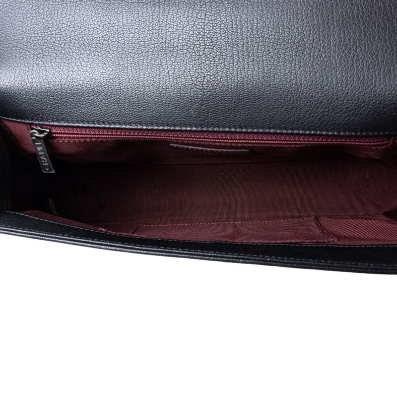 Bolsa-Chanel-Boy-Media-Matelasse-Preta