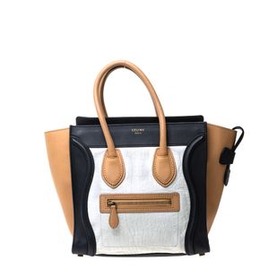 Bolsa Celine Luggage Micro Tricolor