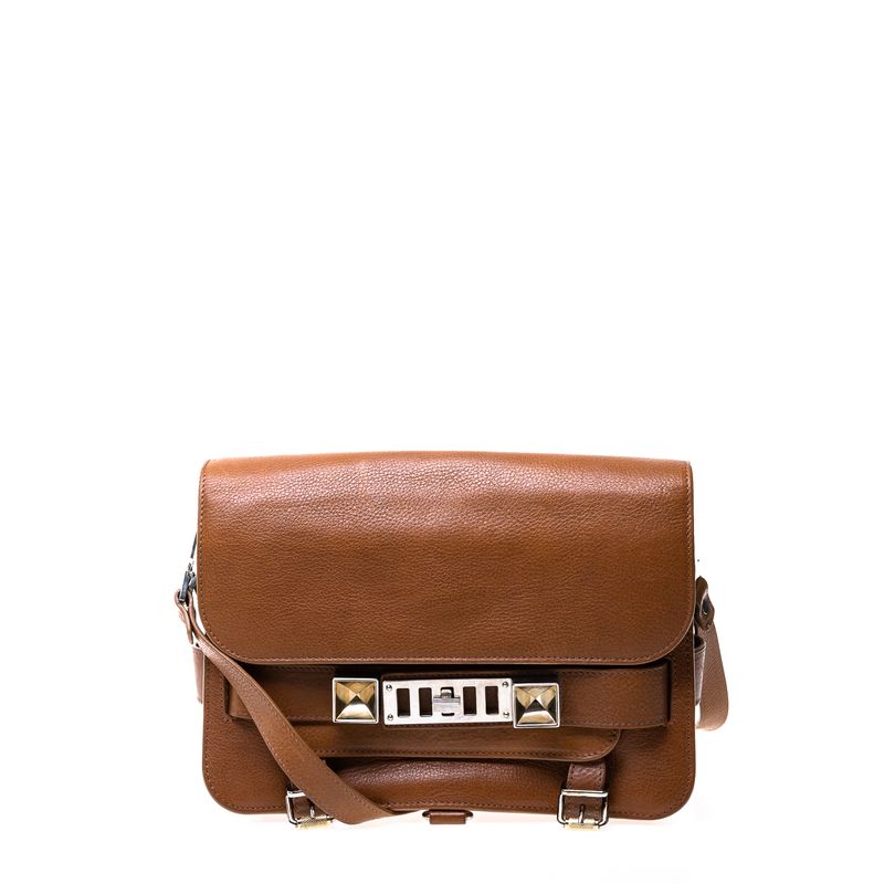 Bolsa-Proenza-Schouler-PS11-Classic-Couro-Caramelo