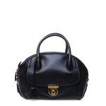 Bolsa-Salvatore-Ferragamo-Tote-Preta-com-Fechadura