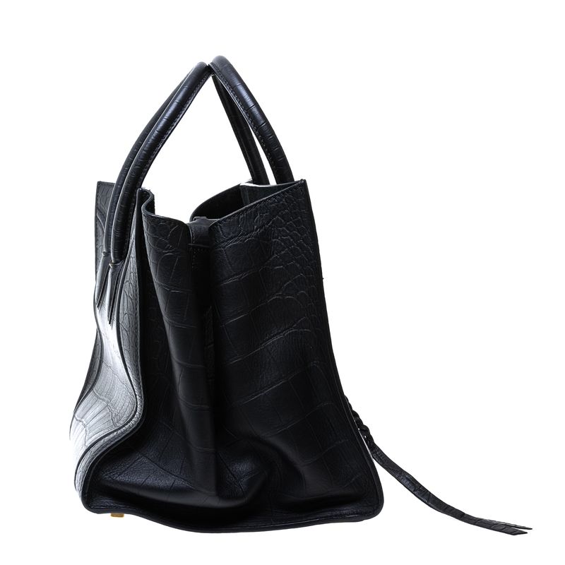 Bolsa-Celine-Phantom-Luggage-Couro-Preto-com-Textura