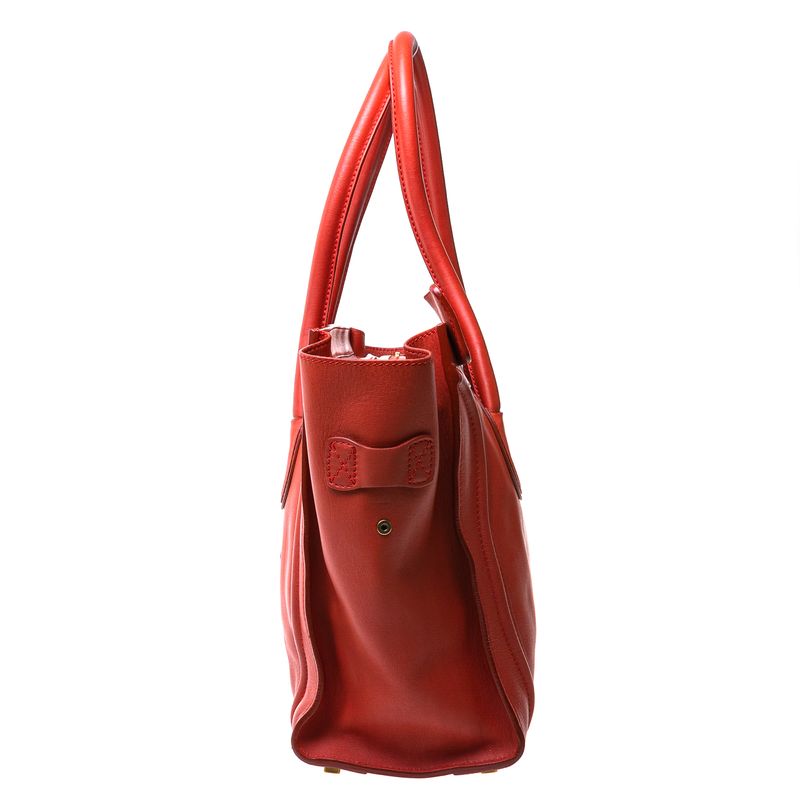 Bolsa-Celine-Luggage-Couro-Vermelho