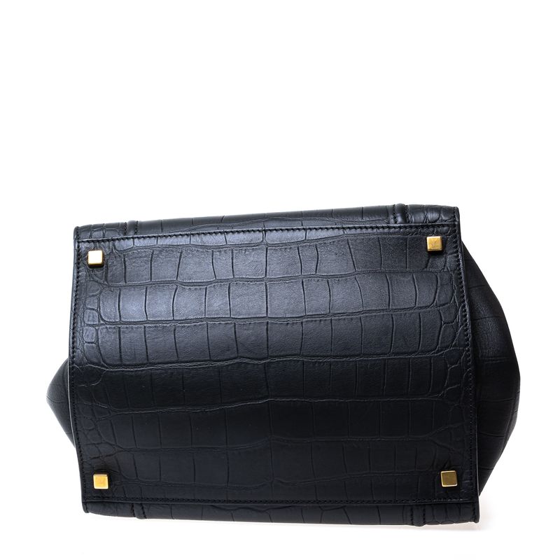 Bolsa-Celine-Phantom-Luggage-Couro-Preto-com-Textura