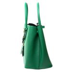 Bolsa-Prada-Cuir-Double-Grande-Saffiano-Verde