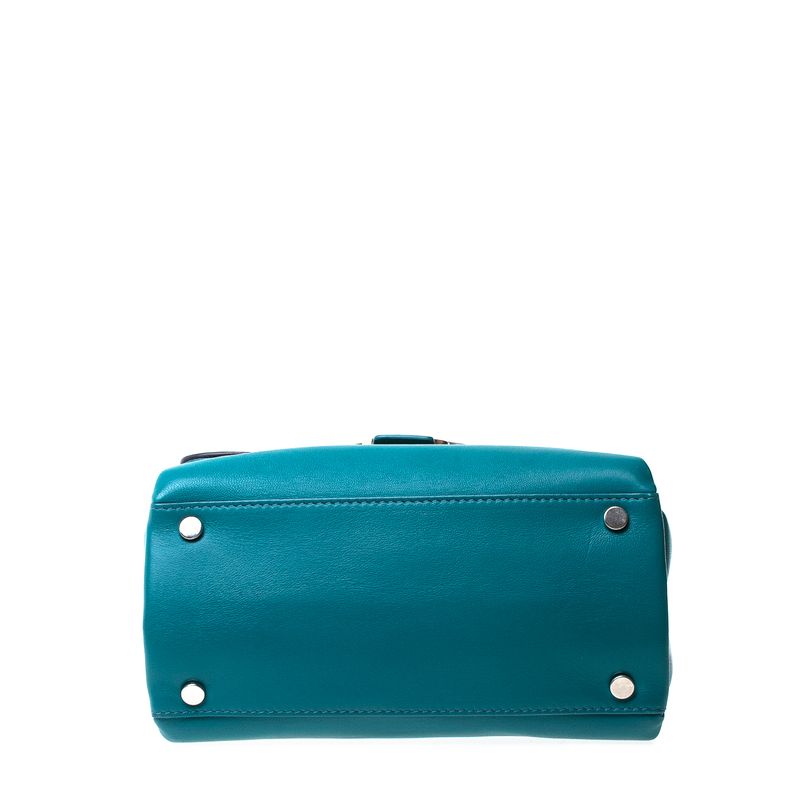Bolsa-Paula-Cademartori-Couro-e-Camurca-Verde-e-Azul