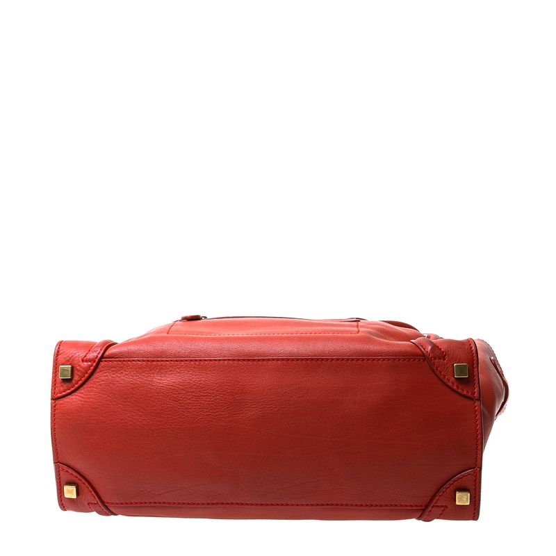 Bolsa-Celine-Luggage-Couro-Vermelho