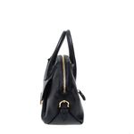 Bolsa-Salvatore-Ferragamo-Tote-Preta-com-Fechadura