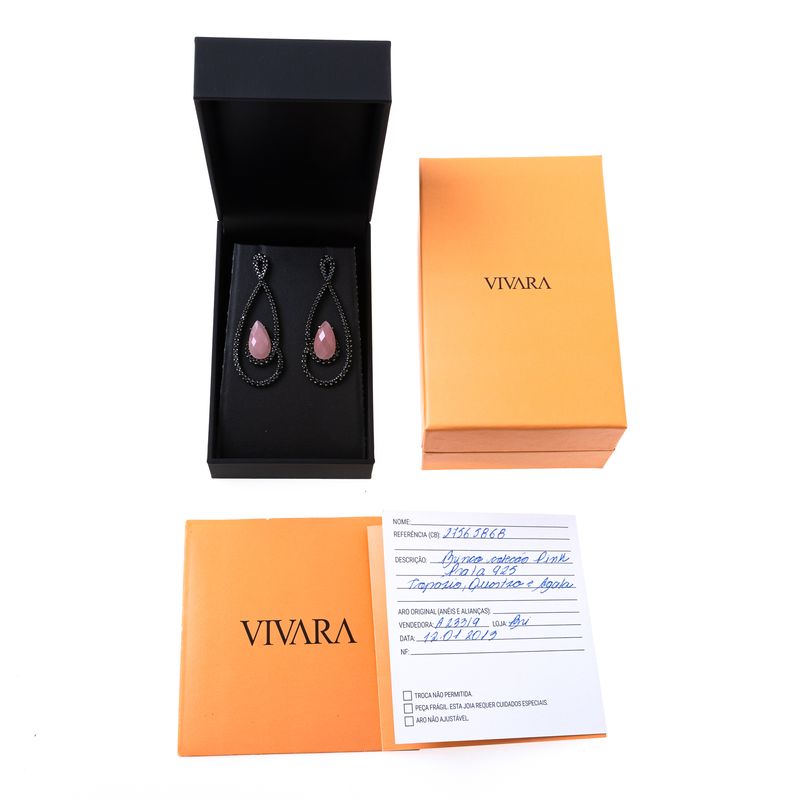 Brinco-Vivara-Prata-925-Espinelios-e-Quartzo-Rosa-Colecao-Marrakesh