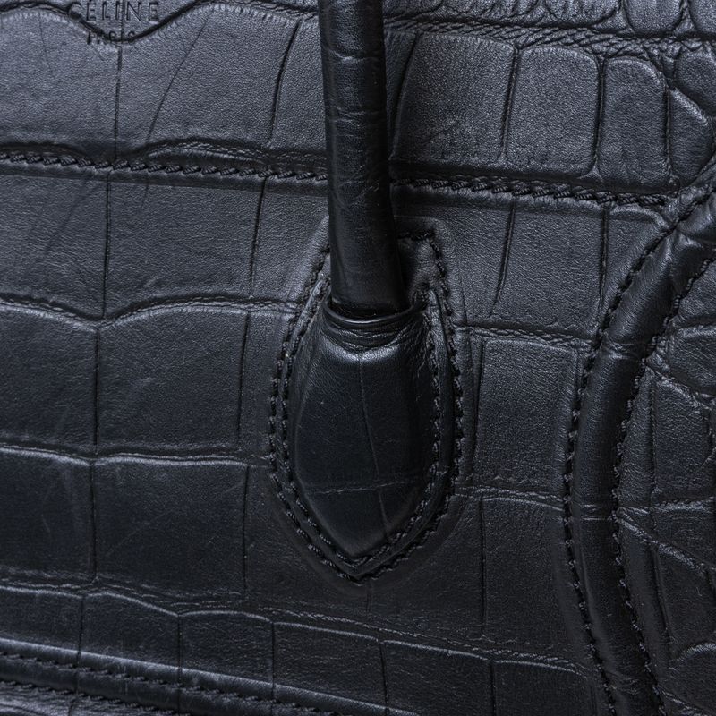 Bolsa-Celine-Phantom-Luggage-Couro-Preto-com-Textura