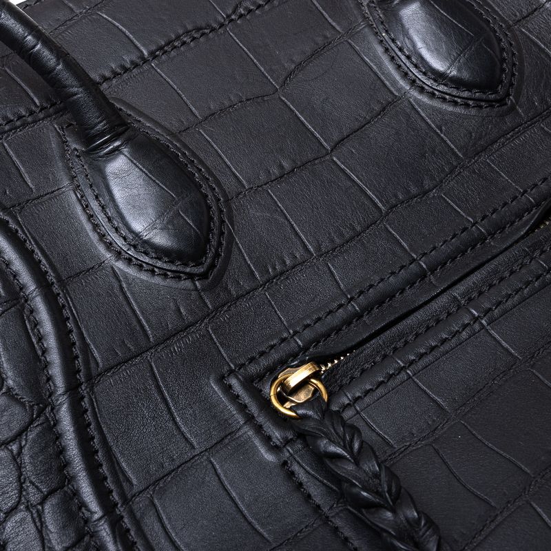 Bolsa-Celine-Phantom-Luggage-Couro-Preto-com-Textura