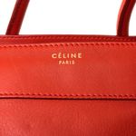 Bolsa-Celine-Luggage-Couro-Vermelho