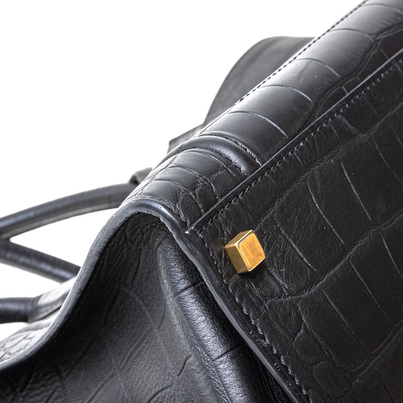 Bolsa-Celine-Phantom-Luggage-Couro-Preto-com-Textura