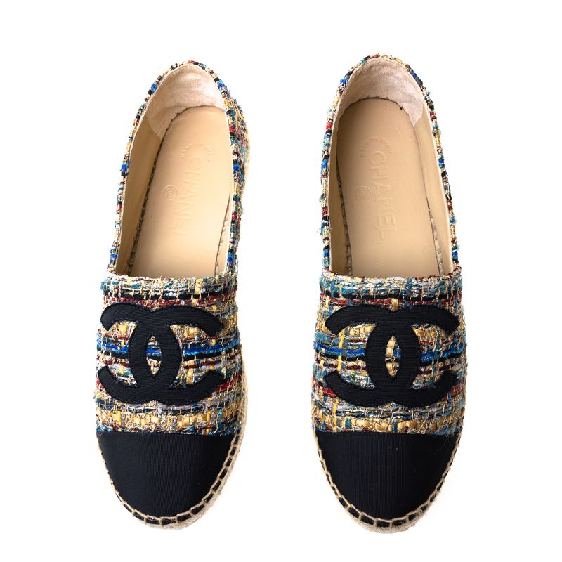 Espadrille-Chanel-Tweed-Colorido
