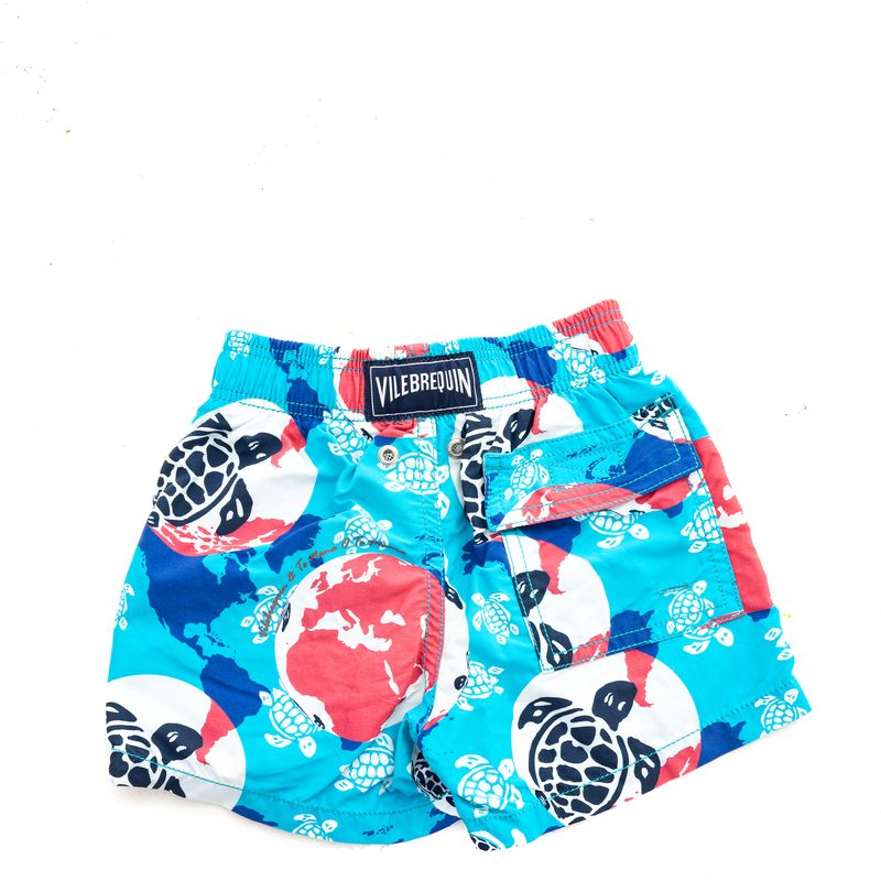 Bermuda-Vilebrequin-Infantil-Estampa-Tartaruga-Azul