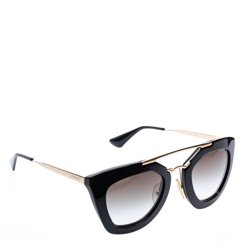 Oculos-Prada-SPR09Q-Prateado-e-Preto
