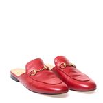 Mule-Gucci-Horsebit-Couro-Vermelho