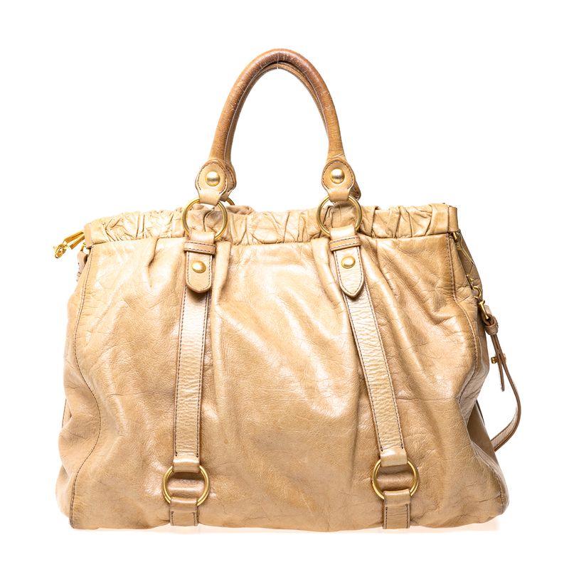 Bolsa-Miu-Miu-Tote-Couro-Bege