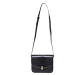 Bolsa-Celine-Vintage-Couro-Croco-Preto