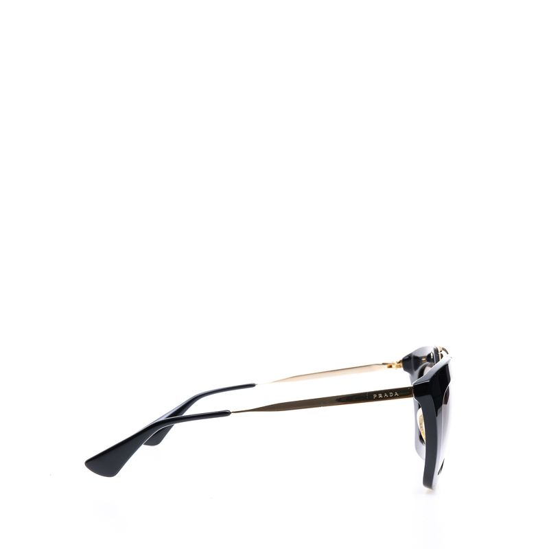 Oculos-Prada-SPR09Q-Prateado-e-Preto