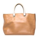Bolsa-Chloe-Tote-Couro-Bicolor-Marrom-e-Cinza