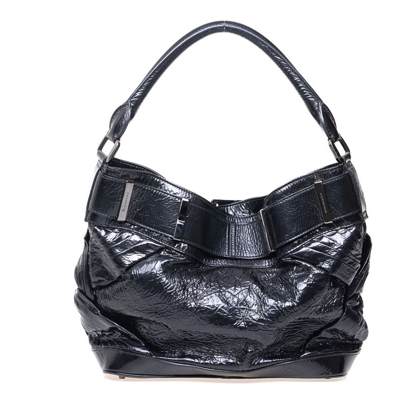 Bolsa-Burberry-Preta-Envernizada