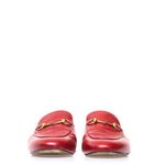 Mule-Gucci-Horsebit-Couro-Vermelho
