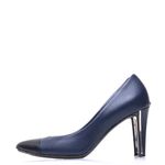 Scarpin-Chanel-Bicolor-Azul-Marinho-e-Preto