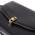Bolsa-Celine-Vintage-Couro-Croco-Preto