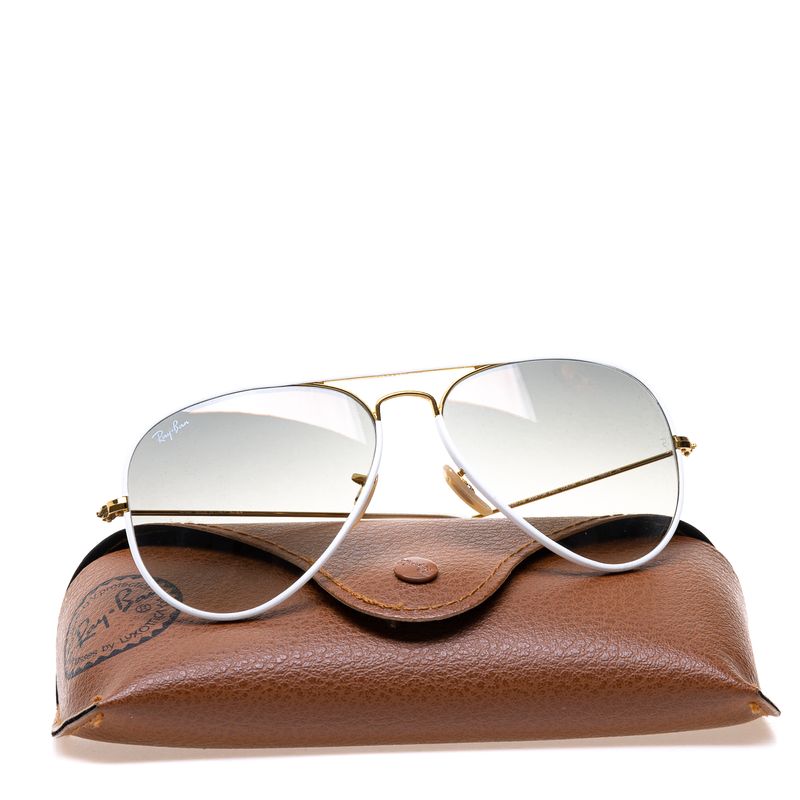 67384-Oculos-Ray-Ban-Aviator-Full-Color-Branco-e-Lente-Degrade-verso