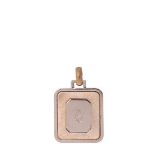 Pingente Christian Dior Medalha Retangular