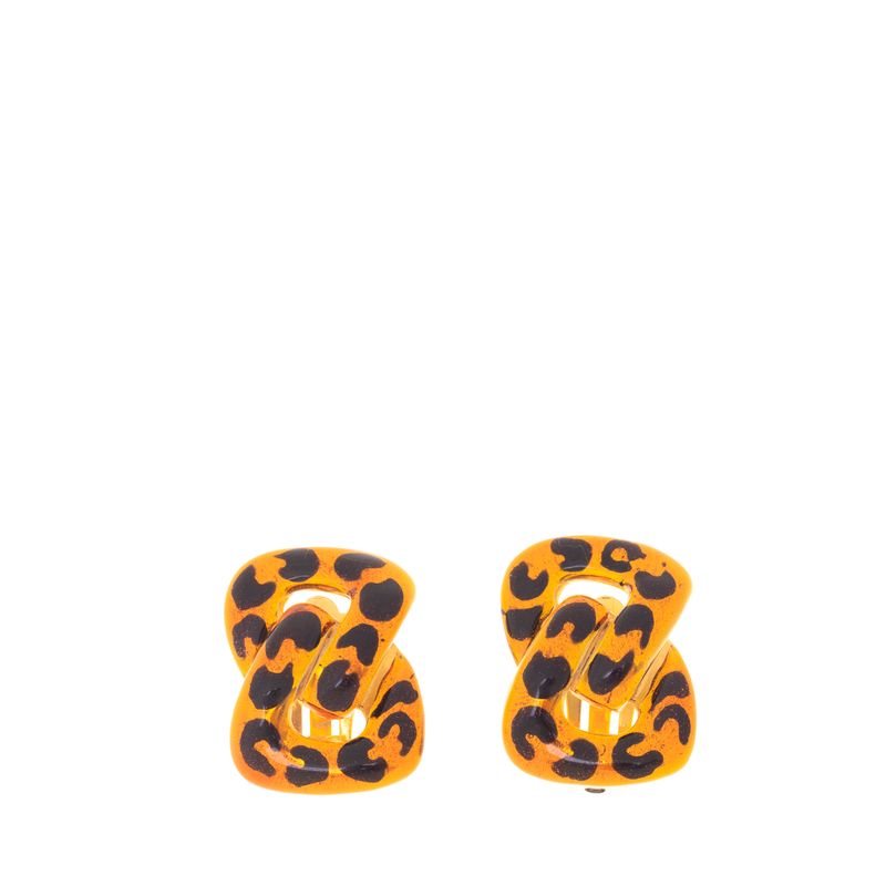 Brinco-Interlocking-Animal-Print